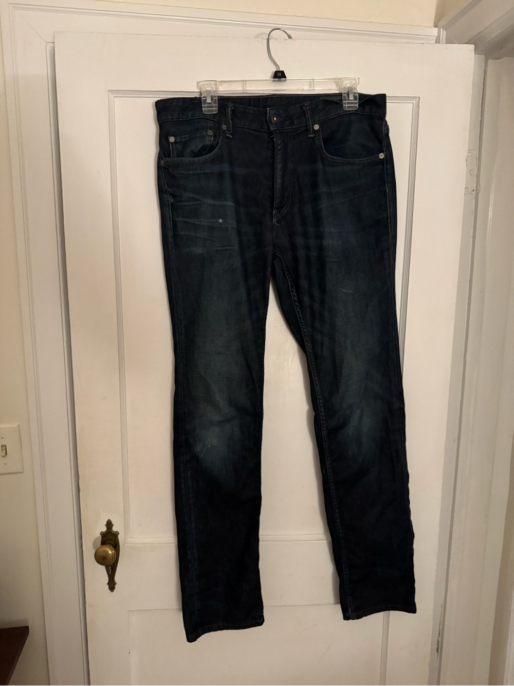 Men's Bonobos Dark Blue Straight-Leg /slim Jeans